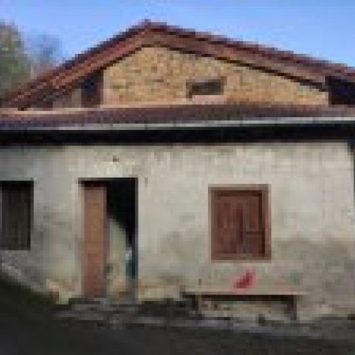 Casa con terreno, cuadra y panera