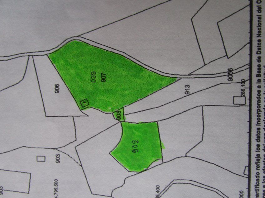 Fincas unidas en La Barraca, Langreo